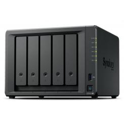 Synology DiskStation DS1525+ servidor de almacenamiento NAS Ryzen Embedded V1500B 8 GB DDR4 0 TB Negro