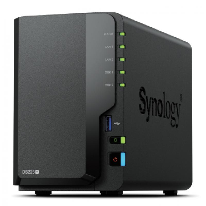 synology-diskstation-ds225-nas-escritorio-intel®-celeron®-j4125-2-gb-ddr4-16-tb-synology-dsm-negro