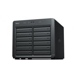 Synology DX1215II caja para disco duro externo Carcasa de disco duro/SSD Negro 2.5/3.5