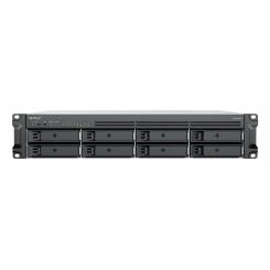 Synology RackStation RS1226RP+ servidor de almacenamiento NAS Bastidor (2U) AMD Ryzen V1500B 4 GB DDR4 0 TB Synology DSM Negro