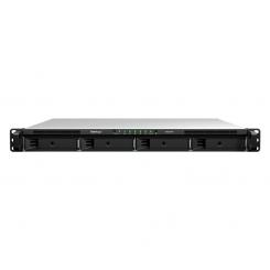 Synology RackStation RS826RP+ servidor de almacenamiento NAS Bastidor (1U) AMD Ryzen V1500B 4 GB DDR4 0 TB DiskStation Manager Negro, Gris
