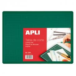 APLI Tabla De Corte 300X220X2mm PVC (A4)