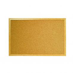 Tablero Corcho Makro Madera 90X60