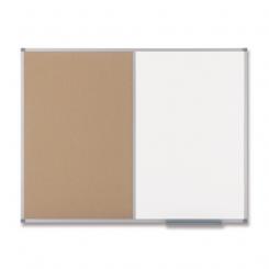 Tablero NOBO Classic combinado - Pizarra magnética + corcho 1200x900 mm