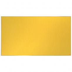 Tablero NOBO Impression Pro de formato panorámico de fieltro 1550x870mm, amarillo