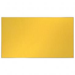 Tablero NOBO Impression Pro de formato panorámico de fieltro1220x690mm, amarillo