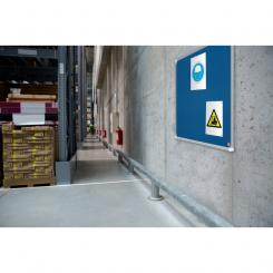 Tablero NOBO Premium Plus de fieltro 900x600mm, azul