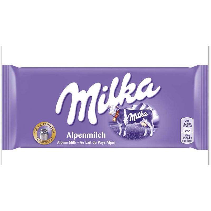 Tableta Chocolate Milka 100 gr