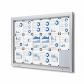 Tablón de anuncios magnético para exterior 1465X 1067