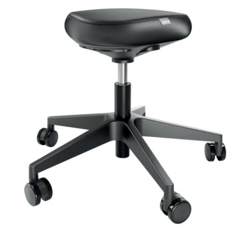 taburete-leitz-ergo-con-ruedas-negro