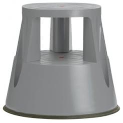 Taburete Twinco Twin Lift 2 Peldaños Con Ruedas Gris hasta 150 kg.