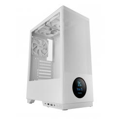 Tacens 2SAGITTA20W carcasa de ordenador Midi Tower Blanco