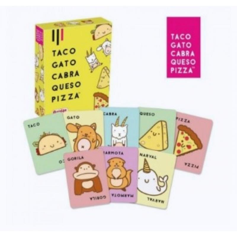 Taco gato cabra queso pizza (Ed. Ludilo)