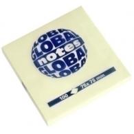Taco Notas Adhesivas Global Notes 75X75 100H Amarillo