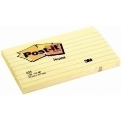 Taco Notas Post-It 635  76X127 Con Lineas