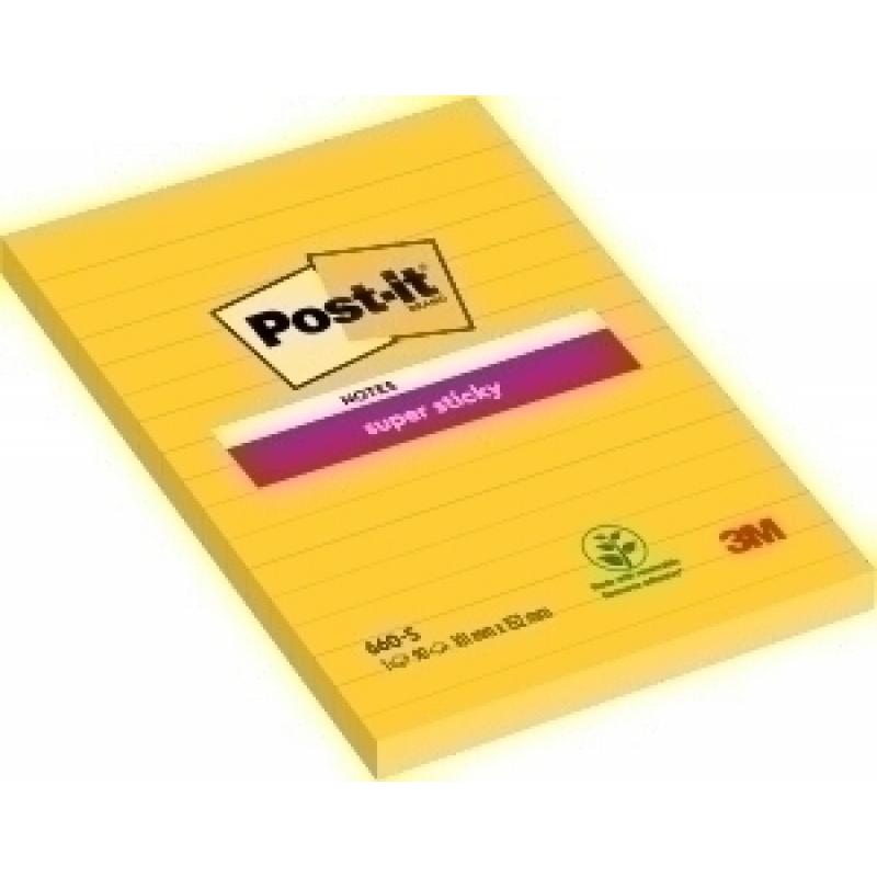 taco-notas-post-it-660-super-sticky-101x152-amarillo-canario-con-lineas