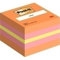 Taco Notas Post-It Cubo 400/H 3  Colores Pastel