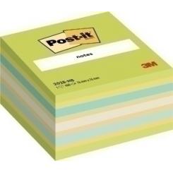 Taco Notas Post-It Cubo 76X76X45  450 Hojas Azul/ Verde Neon