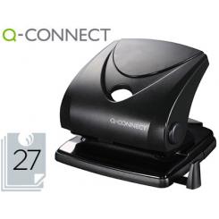 Taladrador Q-CONNECT kf01235 negro abertura 2,7 mm capacidad 27 hojas