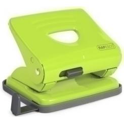 Taladro 2 P. Rapesco 825 Metalico (25 Hojas) Verde