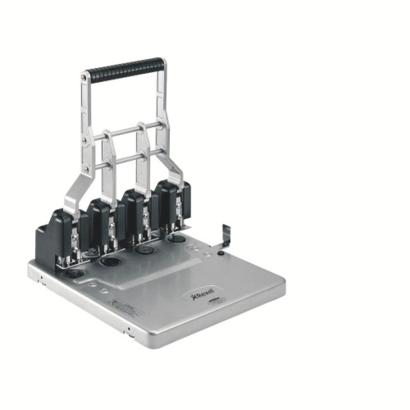 taladro-rexel-hd-4150-plata-negro-gran-capacidad