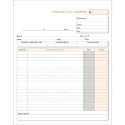 Talonario Catalan Pedidos Holandesa Loan