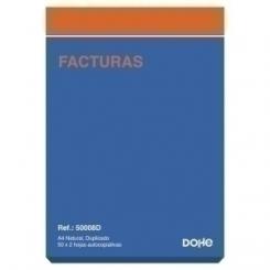 Talonario Facturas A4 Dupli DOHE
