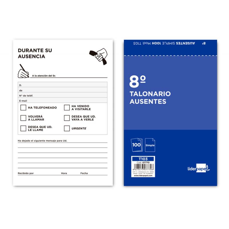talonario-liderpapel-ausentes-octavo-103