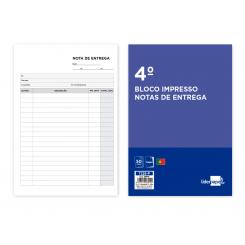 Talonario LIDERPAPEL entregas cuarto 226 duplicado -texto en portugues