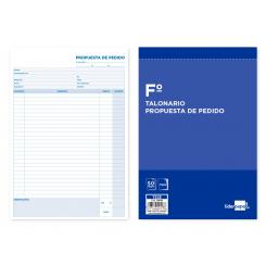 Talonario LIDERPAPEL pedidos folio original y 2 copias t325