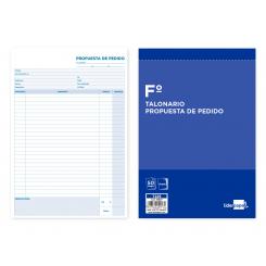 Talonario LIDERPAPEL pedidos folio original y copia t225