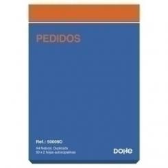 Talonario Pedidos A4 Nat. Dupli DOHE