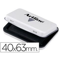 Tampon ARTLINE nº00 negro 40x63 mm