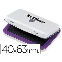 Tampon ARTLINE nº00 violeta 40x63 mm