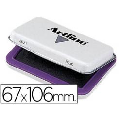 Tampon ARTLINE nº1 violeta 67x106 mm