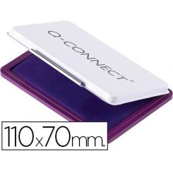 Tampon Q-CONNECT nº2 110x70 mm violeta