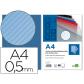 tapa-encuadernacion-liderpapel-polipropileno-rayado-a4-05mm-azul-paquete-de-100-unidades