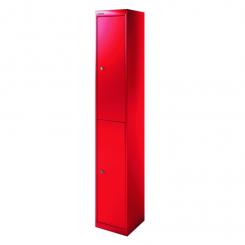 Taquilla Bisley 2P 30X180X30Cm Rojo