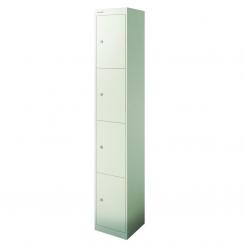 Taquilla Bisley 4P 30X180X30Cm Gris