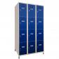 Taquilla Monoblok soldada SC-40/3 3 Modulos De 4 Puertas 1900x1200x500 12 puertas