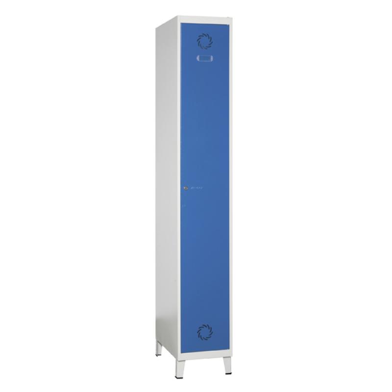 Taquilla Soldada Monoblok SV-30/1 1 Modulo 1 puerta con patas