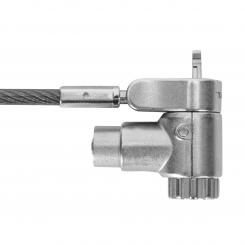 Targus ASP95MKGLX-25 cable antirrobo Plata 2 m