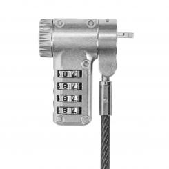 Targus ASP96GL-S cable antirrobo Plata 2 m