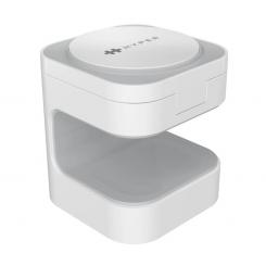 Targus HJ3320WHGL cargador de dispositivo móvil Auriculares, Smartphone, Reloj inteligente Blanco USB Cargador inalámbrico Carga rápida Interior