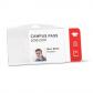 Tarifold Caja de 10 identificador seguridad ABS rígido 68x91mm horizontal