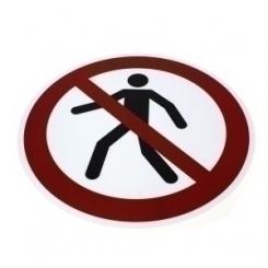 TARIFOLD Pictograma Adh.  Prohibido Paso  B/1