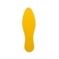 TARIFOLD Simbolo Adh. Forma  Huella  Amarillo B/1