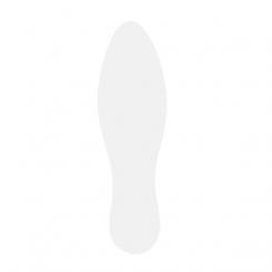 TARIFOLD Simbolo Adh. Forma  Huella  Blanco B/10