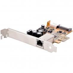 StarTech.com Tarjeta de Red PCIe de 1 Puerto PoE de 2,5Gbps - Adaptador Ethernet LAN RJ45 - NIC PoE de 30W 802.3at para Ordenadores de Sobremesa y Servidores - Bracket de Perfil Bajo - Win Linux