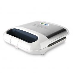 Taurus 968942000 sandwichera 800 W Acero, Blanco